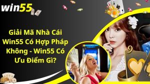 Giải Mã Nhà Cái Win55 Có Hợp Pháp Không - Win55 Có Ưu Điểm Gì?